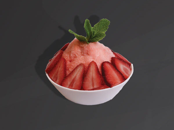 D1. Sanban style koreansk bingsu (God at dele)